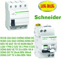 Cầu dao chống rò , bảo vệ quá tải, ngắn mạch, thiết bị chống sét lan truyền từ 4.5KA đến 10KA